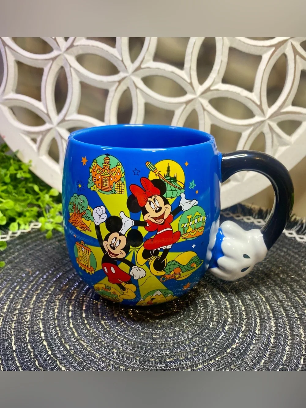 Brand NWOT Disney Parks WDW‎ Play in the Park Mickey & Minnie Mouse Coffee Mug